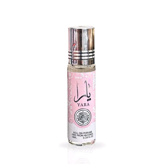 Yara 10ml Roll On Perfume - Long Lasting Fragrance for Women